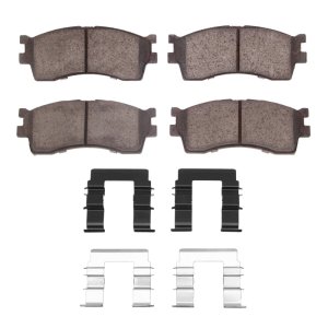 Kia Rio Brake Pads - Front - R1 Concepts - Ceramic - `01-`05